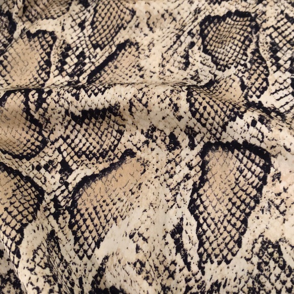Mendocino Satin snakeskin print blouse - Picture 2 of 4